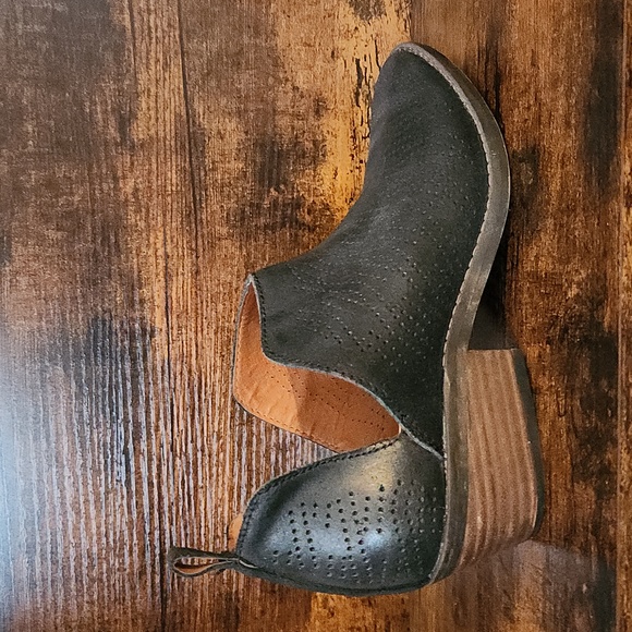 LUCKY BRAND Black Ankle Boots, Sz 7.5 - Picture 4 of 7